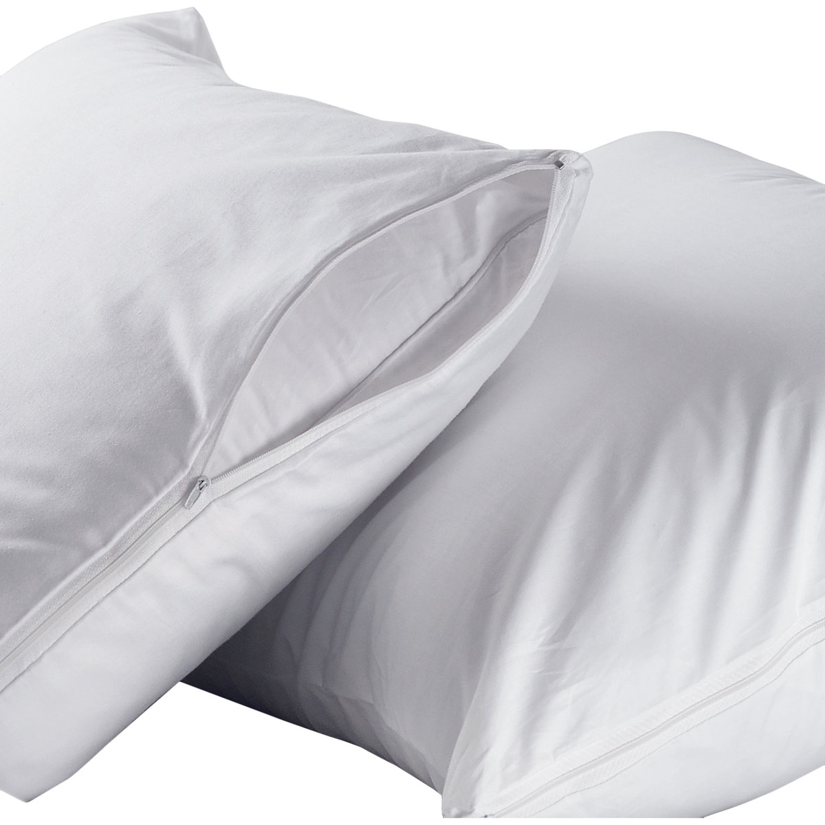 Washable Zippered Pillow Protector (Set of 2)